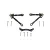 GPM RACING ALUMINUM FRONT TIE RODS WITH C HUB STABILIZER TRAXXAS 4-TEC UPGRADED PARTS