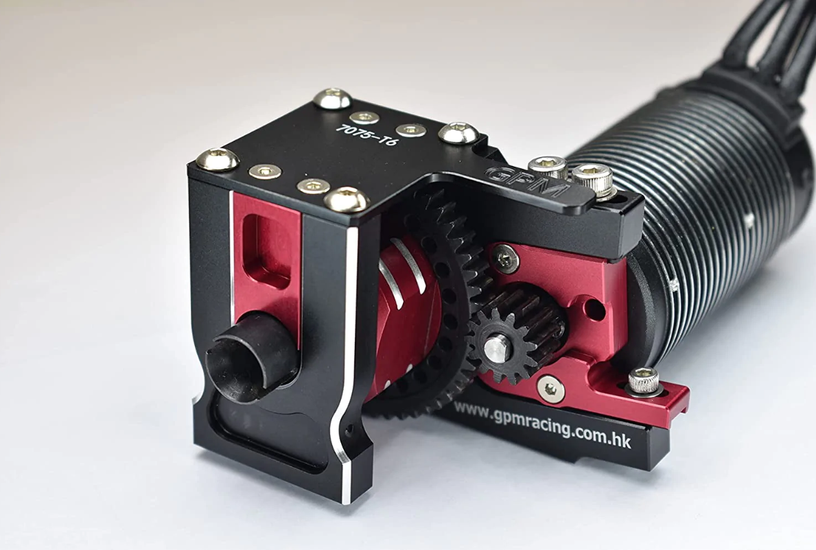 thumbnail image 2 of GPM Aluminum Quick Release Motor Mount For Traxxas X-Maxx (6S/8S) & XRT – 7075-T6 2 of 3
