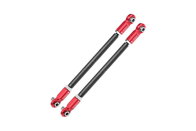 TRAXXAS X MAXX 8S 1/5 1/6 PRO SCALE 2WD SAND CAR 8S CARBON STEEL ADJUSTABLE FRONT STEERING ROD GPM UPGRADE TRX7748